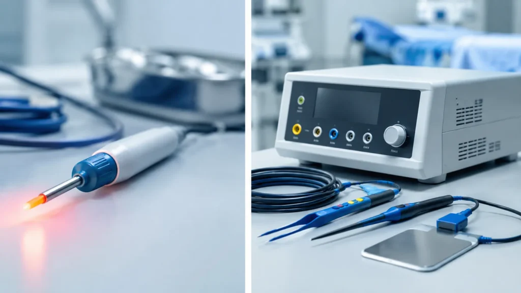 تفاوت کوتر حرارتی و دستگاه RF جراحی