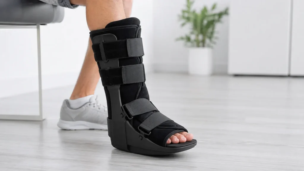 خرید آتل پا و فوت واکر طبی برای حمایت و ثابت نگه داشتن مچ پا